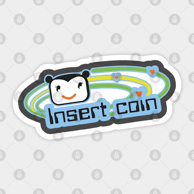 Insert coin Sticker by KMLdesign